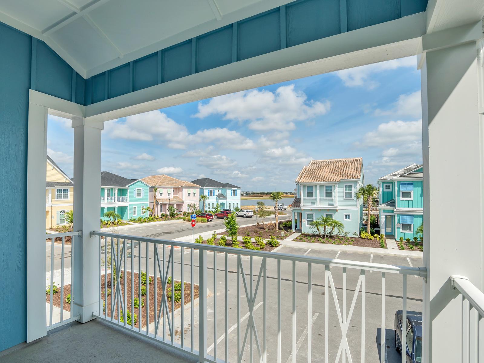4 Margaritaville Cottage Home Balcony view